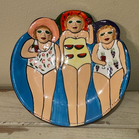 Funseekers Salute #15015 Decorative 3D Plate Janice Joplin 2003 Westland - Picture 1 of 3